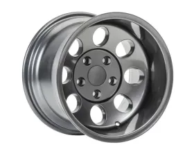 Quadratec Baja Xtreme II Wheel 15x10 Offset -38mm Gun Metal Gray Jeep 1984-2006